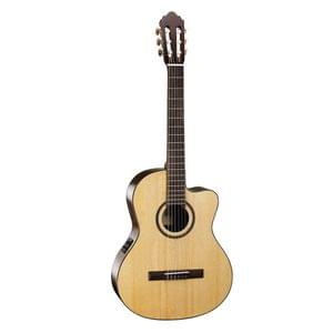 1593513066664-Cort AC160CF-NAT Classic Guitar Natural Semi-Acoustic Classical Guitar.jpg